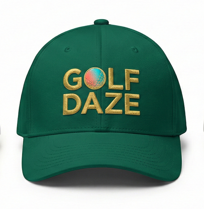 Golf Daze Green Cap